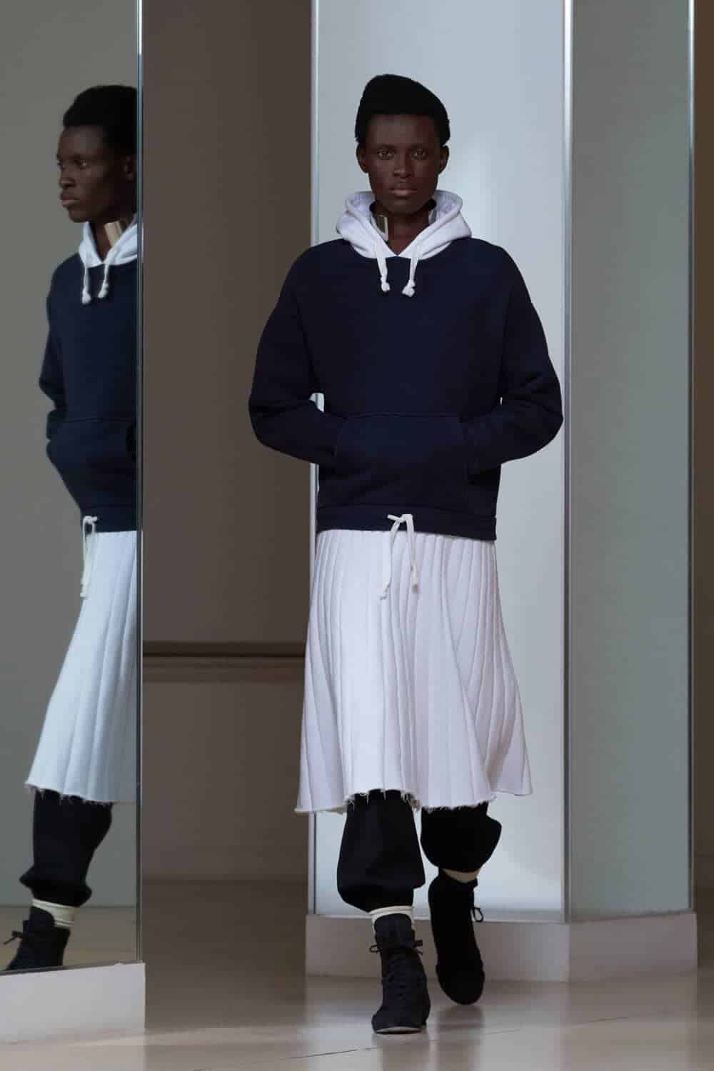 トップス Stefan Cooke 20aw STEFAN COOKE(ステファンクック) 20AWSLASHED FAIRISLE JUMPER